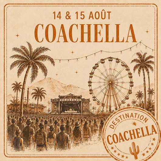 Soirée Coachella 14 et 15 aout 2026 – Les Soirées Thématiques Déjantées du Petit Bain