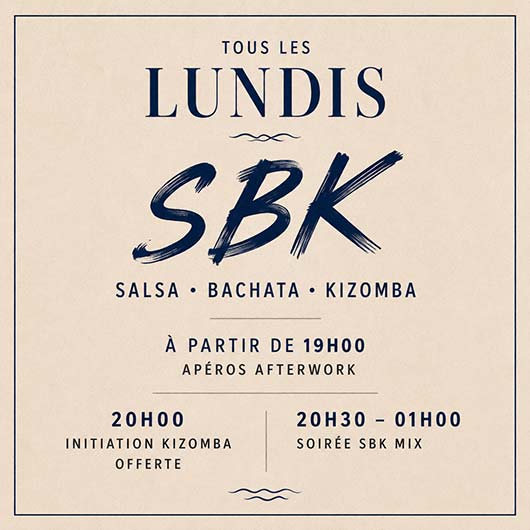 Soirée SBK – Tous les lundis au Petit Bain
