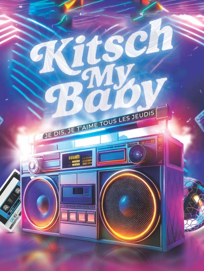 Kitsch My Baby, c’est un concentré de bonne humeur Kitsch My Baby, c’est un concentré de bonne humeur